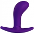 Plug anal violeta de silicona médica seguraplug anal violeta em silicone médico seguro