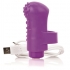 Mini vibrador fing charged, 100% à prova d'água.