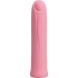 Mini vibrador com design de círculos estimulante.