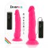 Vibrador controle remoto diversia para prazer íntimo