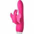 Vibrador borboleta flirts rosa com múltiplas funções.