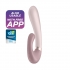 Vibrador com calor e controle de aplicativo