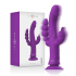 Vibrador triplo prazer com 30 modos de vibração.