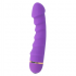 Vibrador clássico de silicone para estimulação discreta.