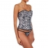 Intimax corset zebra cinza