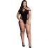 Le désir-shade-leda xiii - body com decote cruzado e alças - plus size