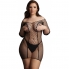 Vestido de malha sexy plus size