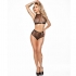 Conjunto de lingerie elegante e provocativo