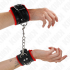 Pulseiras de bdsm em diferentes materiais e estilos