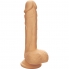 Dildo de silicone realista para experimentar prazer.