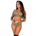 Conjunto de lingerie elegant e sensual: soutien e calcinhas