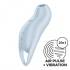 Vibrador air pulse, compacto, à prova d'água, 11 intensidades