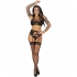 Conjunto de lingerie elegante e sensual para mulheres.