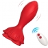 Vibrador com plug anal para dupla estimulação.