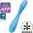 Vibrador g-spot flex 4 com satisfyer connect app azul