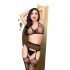 Conjunto sensual e elegante de lingerie provocante.