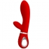 Vibrador de silicone macio com 7 funções.