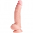 Dildo tripla densidade kingcock 18,4 cm