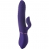 Vibrador duplo com calor, vibrações e impulso.