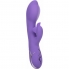 Vibrador g-spot de estimulação dupla - roxo