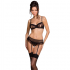 Conjunto de lingerie lovelia, tamanho l/xl, sexy.